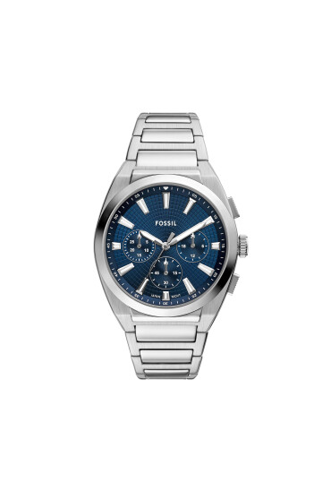 Fossil Часовник Everett Chronograph FS6104 Сребрист - Mera.bg