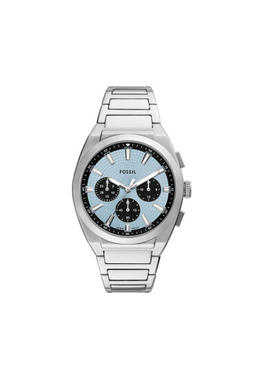Fossil Часовник Everett Chronograph FS6105 Сребрист - Mera.bg