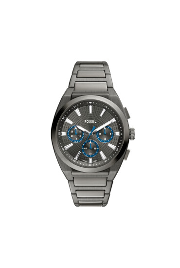 Fossil Часовник Everett Chronograph FS6107 Сив - Mera.bg