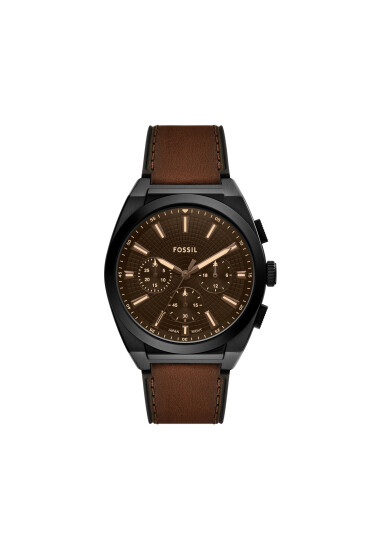 Fossil Часовник Everett FS6108 Кафяв - Mera.bg