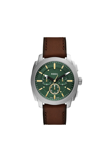 Fossil Часовник Machine Chronograph FS6100 Кафяв - Mera.bg