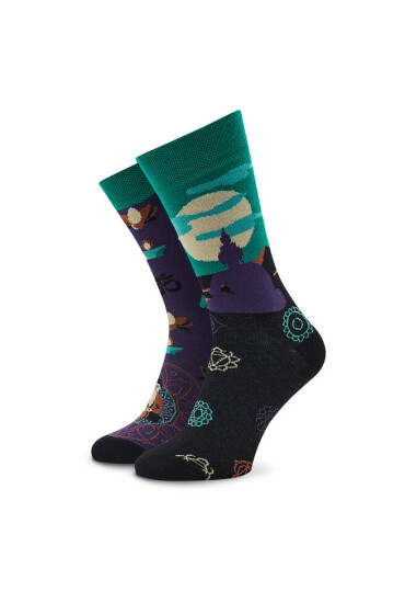 Funny Socks Дълги чорапи unisex India SM1/74 Цветен - Mera.bg