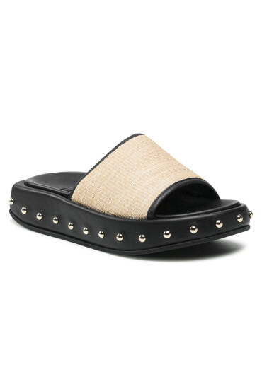Furla Чехли Real YE14REA-A.0521-DEN000-1-007-20-AL Deserto/Nero - Mera.bg