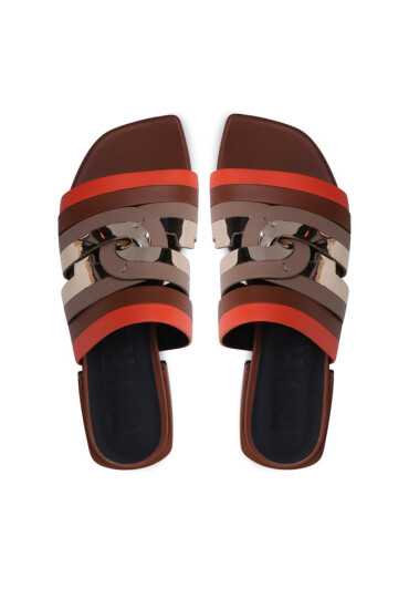 Furla Чехли Lipari YF48LR-BX2124-2091S-4-401-20-IT Cognac - Mera.bg
