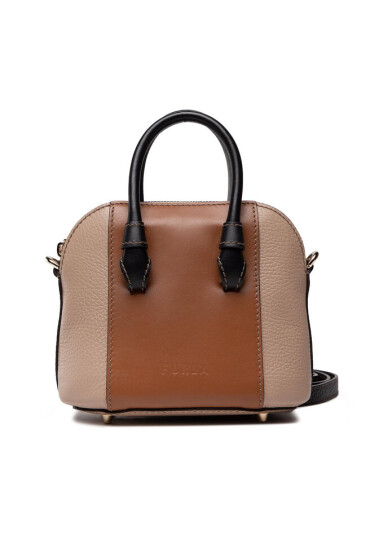 Furla Дамска чанта Miastella WB00668-BX0181-1480S-1-007-20-IT-B Greige/Cognac - Mera.bg