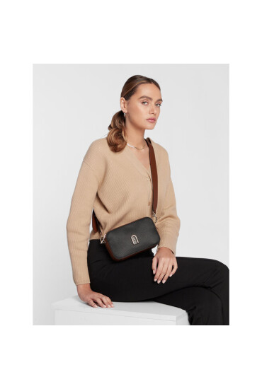 Furla Дамска чанта Primula WB00667-BX1195-O9200-9-035-20-IT-B Nero/Cognac h - Mera.bg