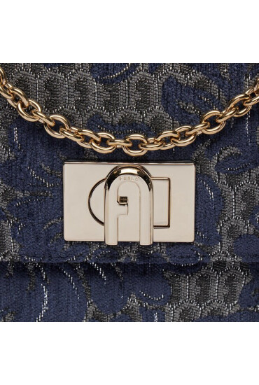 Furla Дамска чанта 1927 Mini Crossbody 20 BAFKACO-BX2553-2677S-1007 Тъмносин - Mera.bg