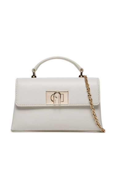 Furla Дамска чанта 1927 Mini Crossbody Top WE00423ARE0001704S1007 Бял - Mera.bg