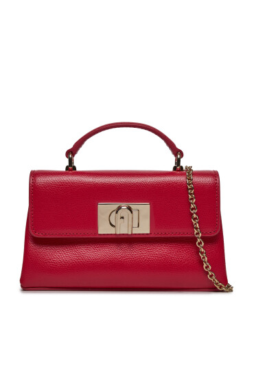 Furla Дамска чанта 1927 Mini Crossbody Top WE00423ARE0002673S1007 Червен - Mera.bg