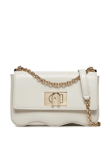 Furla Дамска чанта 1927 Mini Crossbody Wave WB01155-AX0733-1704S-1007 Marshmallow - Mera.bg