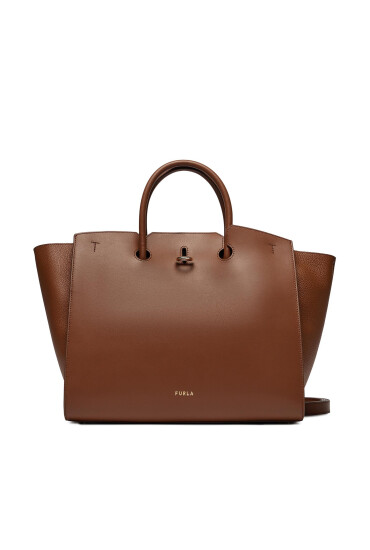 Furla Дамска чанта Genesi L Tote WB00849-BX0053-03B00-1007 Кафяв - Mera.bg