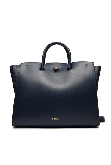 Furla Дамска чанта Genesi L Tote WB00849-BX0053-2676S-1007 Тъмносин - Mera.bg