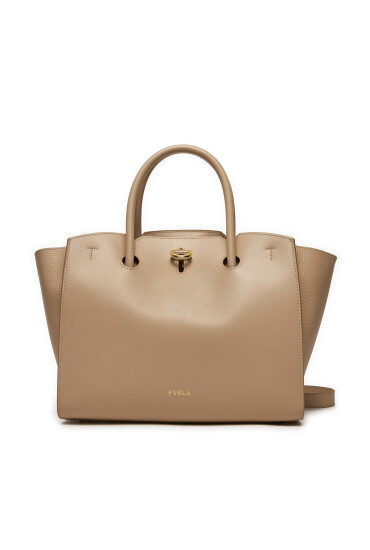 Furla Дамска чанта Genesi M Tote WB00811-BX0053-0378S Екрю - Mera.bg