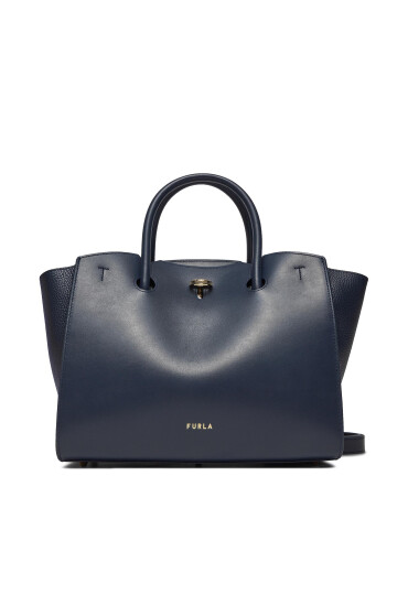 Furla Дамска чанта Genesi M Tote WB00811-BX0053-2676S-1007 Тъмносин - Mera.bg