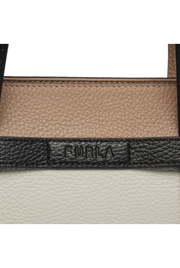 Furla Дамска чанта Giove M Tote WB01108-BX2516-1842S-1007 Marshmallow+Greige+Nero - Mera.bg