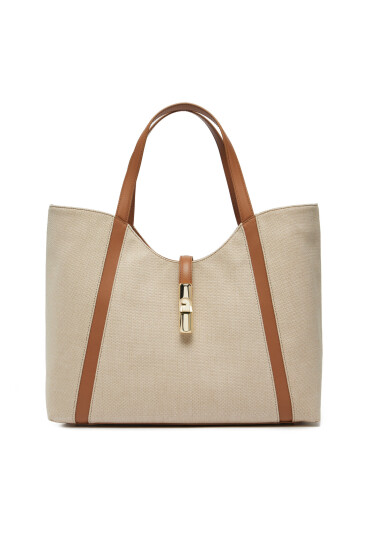 Furla Дамска чанта Goccia XL WB01729 BX3542 3331S Екрю - Mera.bg