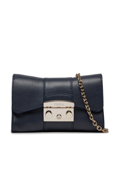 Furla Дамска чанта Metropolis Mini Crossbody Remi WB00930-BX1709-2676S-9076 Тъмносин - Mera.bg