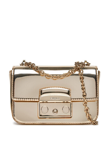 Furla Дамска чанта Metropolis Mini Crossbody WB00828BX2052CGD001007 Златист - Mera.bg