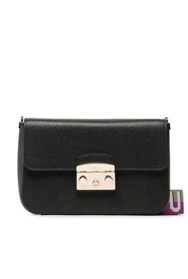 Furla Дамска чанта Metropolis WB00838-BX0006-1914S-1-007-20-BG-B Nero/Marmo Violet - Mera.bg