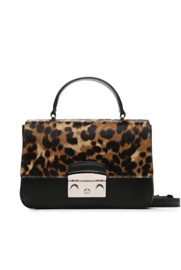 Furla Дамска чанта Metropolis WB01066-BX2264-2533S-1007 Toni Greige+Nero - Mera.bg