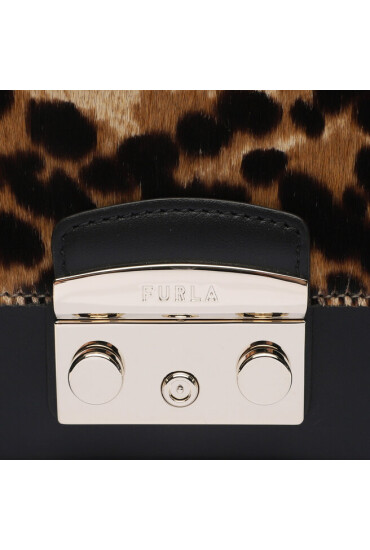 Furla Дамска чанта Metropolis WB01066-BX2264-2533S-1007 Toni Greige+Nero - Mera.bg