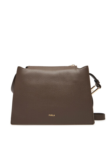 Furla Дамска чанта Nuvola S Crossbod WB01275 HSF000 CN 2566S 1007 Кафяв - Mera.bg