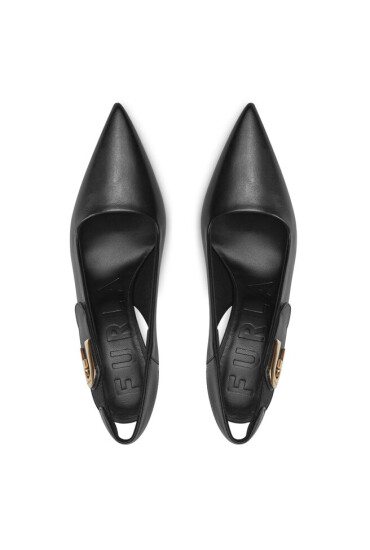 Furla Обувки на ток Sign Slingback T.90 YG05SGN-BX2681-O6000-90294100 Черен - Mera.bg