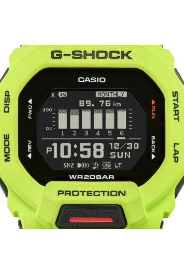 G-Shock Часовник GBD-200-9ER Зелен - Mera.bg
