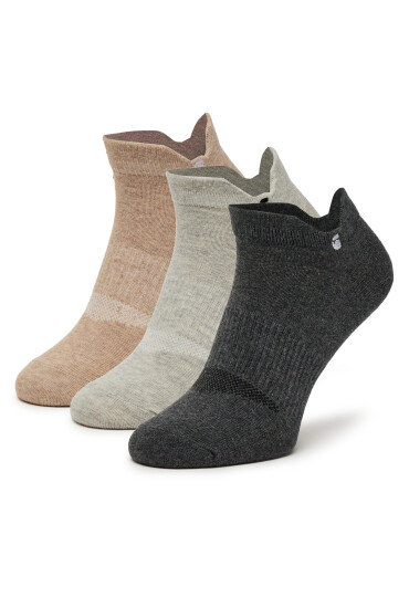G-Star Raw Къси чорапи AS_G-STAR_S_028_SS25 (3-PACK) Сив - Mera.bg