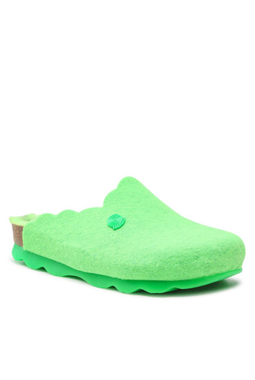 Genuins Пантофи Candy G104682 Fawx Sheepskin Green - Mera.bg