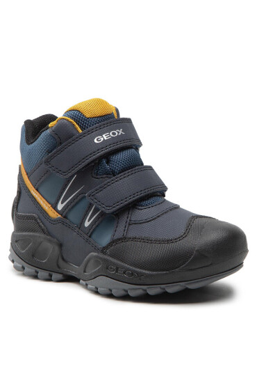 Geox Зимни обувки J N.Savage B.B Abx A J261WA 0CEFU C0916 S Navy/Ochreyellow - Mera.bg