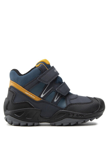 Geox Зимни обувки J N.Savage B.B Abx A J261WA 0CEFU C0916 S Navy/Ochreyellow - Mera.bg