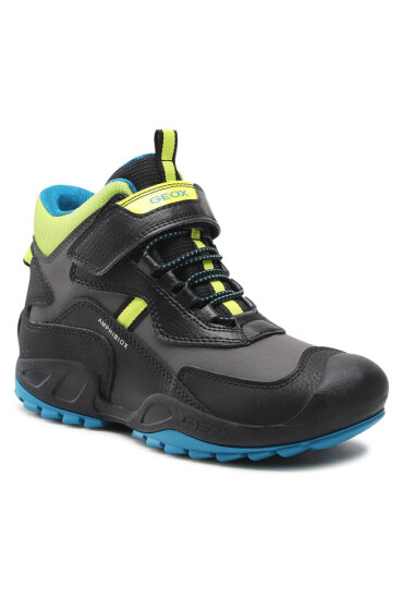Geox Апрески J N.Savage B.B Abx B J261WB 0CEBU C9151 D Black/Fluo Yellow - Mera.bg
