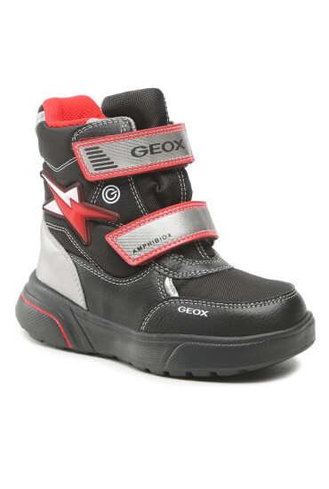 Geox Апрески J Sveggen B. B Abx C J267UC 0FUFE C0048 S Black/Red - Mera.bg