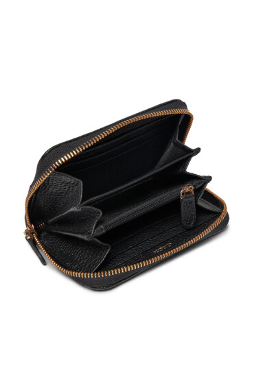 Geox Голям дамски портфейл D.Wallet D35K3G 00046 C9999 Black - Mera.bg