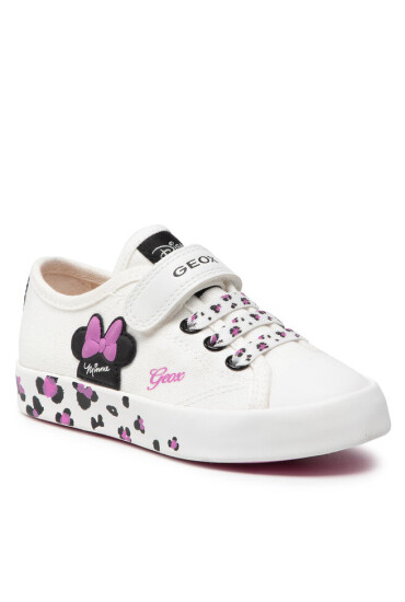 Geox Кецове J Ciak G. D J2504D 00010 C0404 M White/Black - Mera.bg