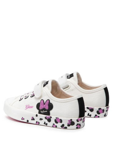 Geox Кецове J Ciak G. D J2504D 00010 C0404 M White/Black - Mera.bg