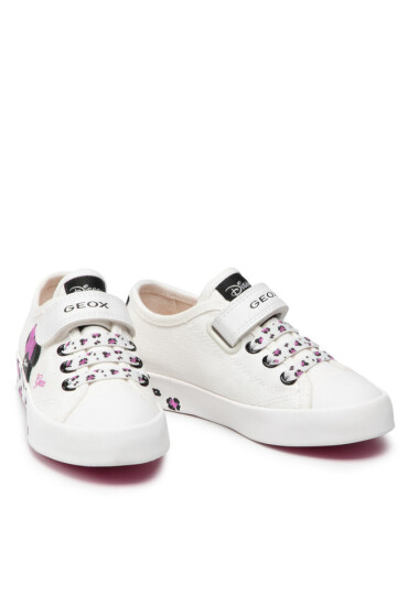 Geox Кецове J Ciak G. D J2504D 00010 C0404 M White/Black - Mera.bg