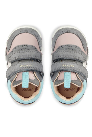 Geox Обувки B Iupidoo Girl B3558C 022BC C1FA8 Grey/Old Rose - Mera.bg