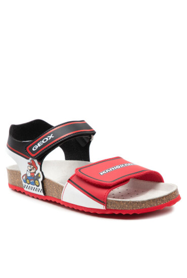 Geox Сандали J Ghita B. B J258LB 000BC C0020 D Red/Black - Mera.bg