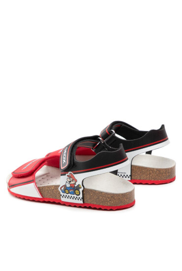 Geox Сандали J Ghita B. B J258LB 000BC C0020 D Red/Black - Mera.bg