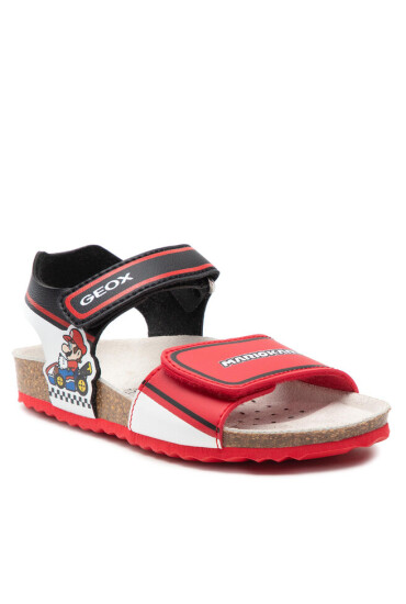 Geox Сандали J Ghita B. B J258LB 000BC C0020 S Red/Black - Mera.bg