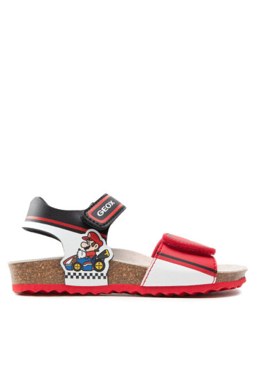 Geox Сандали J Ghita B. B J258LB 000BC C0020 S Red/Black - Mera.bg