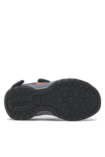 Geox Сандали J Borealis Boy J920RB0ME14C0038 M Black/Orange - Mera.bg