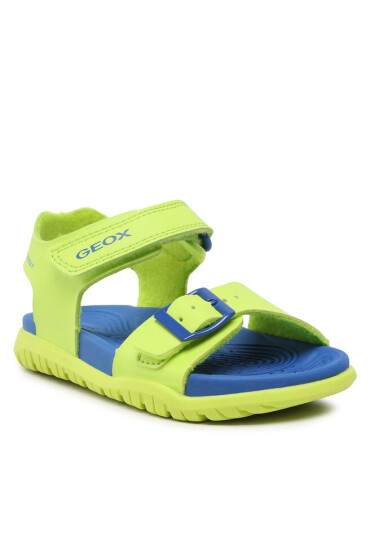 Geox Сандали J Sandal Fusbetto Bo J35HMA000BCC0876 M Lime/Royal - Mera.bg
