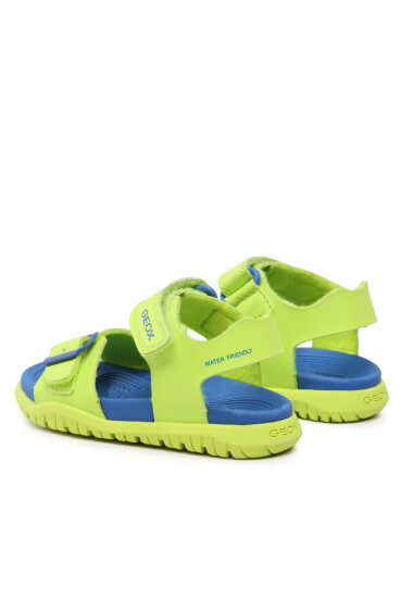 Geox Сандали J Sandal Fusbetto Bo J35HMA000BCC0876 M Lime/Royal - Mera.bg