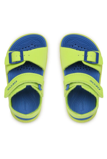Geox Сандали J Sandal Fusbetto Bo J35HMA000BCC0876 M Lime/Royal - Mera.bg