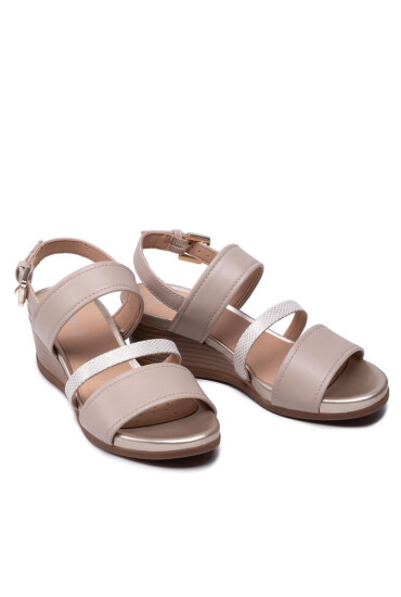 Geox Сандали D Marykarmen B D258QB 0BC6P C5379 Beige/Lt Gold - Mera.bg