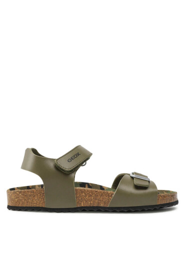 Geox Сандали J Ghita B. B J028LB 000BC C0498 S Military/Black - Mera.bg