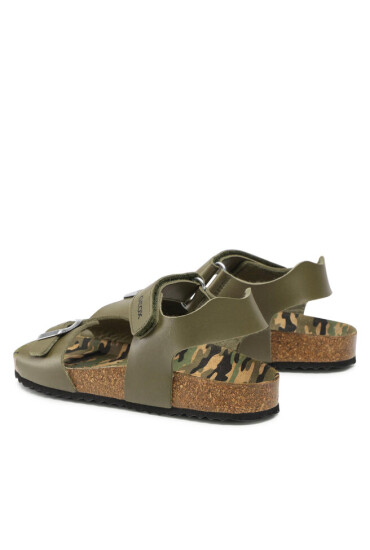 Geox Сандали J Ghita B. B J028LB 000BC C0498 S Military/Black - Mera.bg